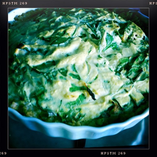 Good Food Friday : Spinach and Ricotta Pie