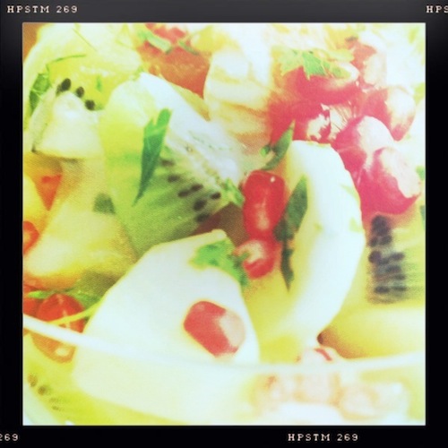 Good Food Friday : Fruit Salad with Coconut Dressing