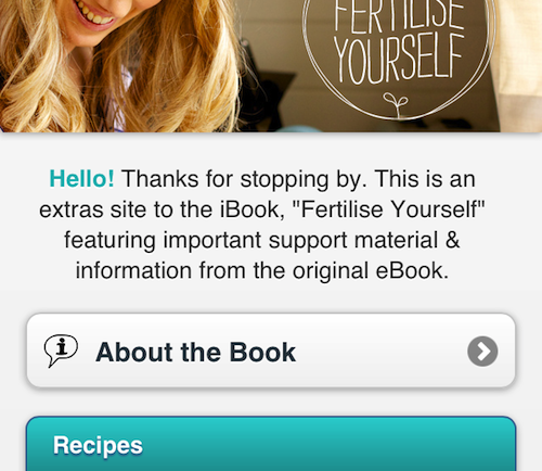 The e-book goes ‘iBook.’ PLUS an extra’s site – just for YOU.